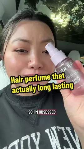 So good, long lasting and I keep smelling my own hair #hairperfume #sheerviolet #tiktokshopcreatorpicks #kitsch #tiktokshoprestock 