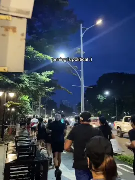 running is political!! :)) #Running #rally #trillionpesomarch 