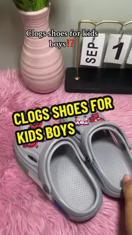 Clogs shoes for kids boys🥰 #clogshoes #kidsboys #fypage 