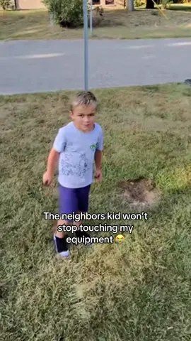 Next time won’t be so nice😤 #neighbors #kid #foryoupage #funny #viral @Ash’s Auto Detailing 