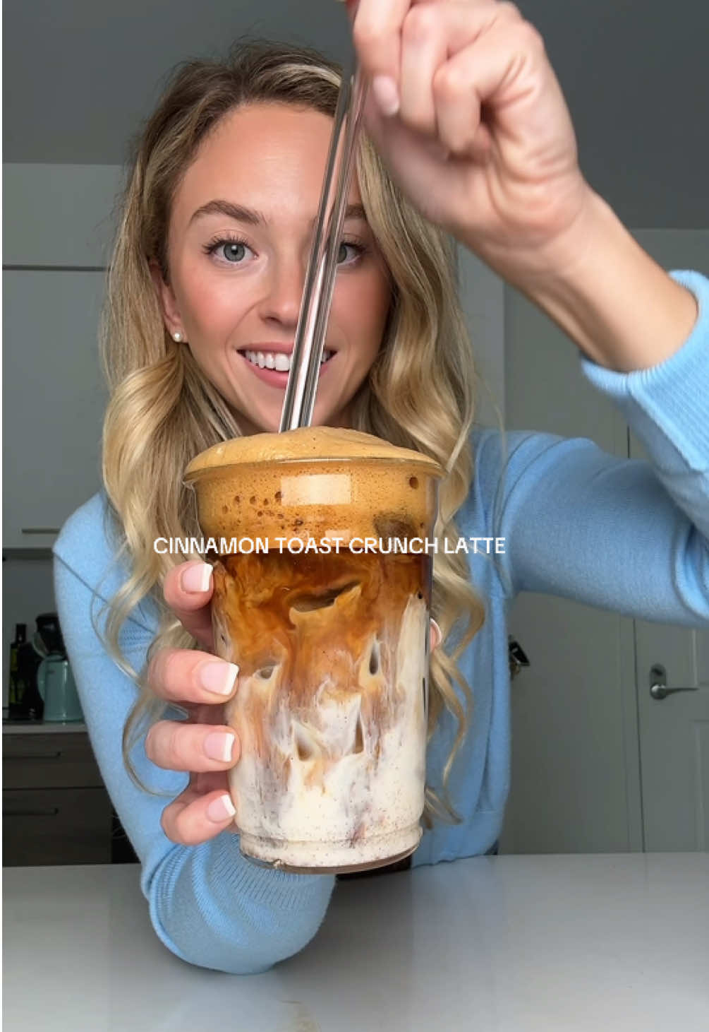 A CEREAL MILK LATTE SERIES! Next up- Cinnamon Toast Crunch Iced Latte  -Cinnamon toast crunch or cinnamon flavored cereal of your choice -Milk of choice -Double Shot Espresso -Cinnamon  -Sea Salt -Maple Syrup  -Ice  #cerealmilklatte #icedcoffeerecipe  #icedcoffeeathome #coffeeathome
