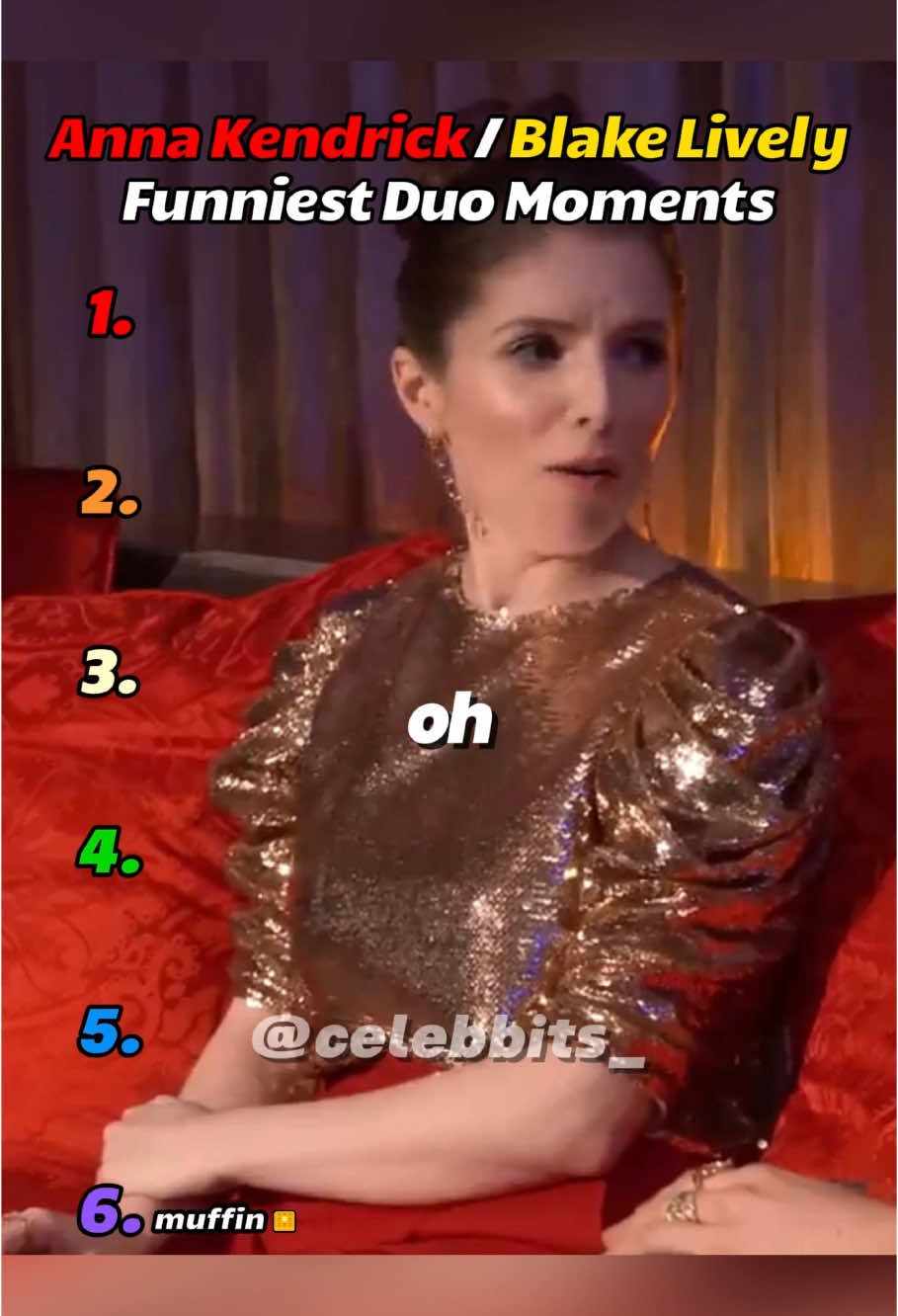 Anna Kendrick is a real one for grilling and subtly roasting Blake #celebrity #annakendrick #funny #roast #ranking
