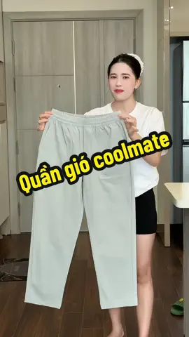 quần gió coolmate##kieugialinh##quandainam##coolmate