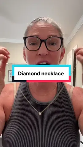 This 1.5 carat diamond solitaire necklace is a stunner!!@PAVOI #diamondnecklace #solitaire #pavoijewelry #diamondjewelry #goldnecklace 