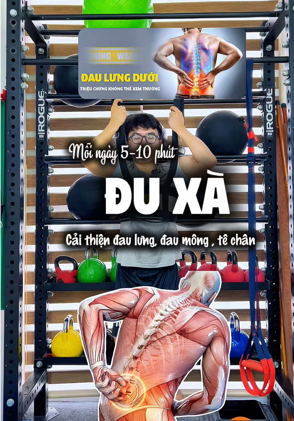 Cải thiện tình trạng đau mỏi thắt lưng, đau mông, tê chân mỗi ngày chỉ 5-10 phút. #hieunoinhieu #chamsocsuckhoechudong #thoatvidiadem #daikeogiancotsong #thoatvidiademlung 