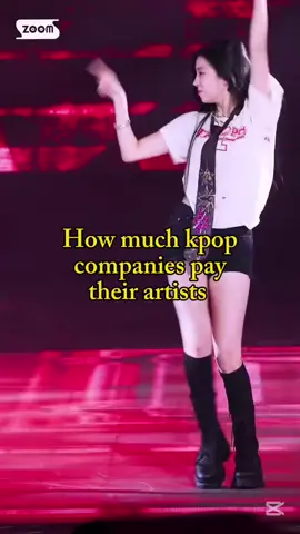 How much kpop companies pay their artists 