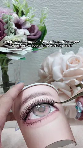 Layered wearing method#getreadyforfashionweek #lashes #feego #feegodestore #naturelashes 