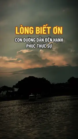 Lòng biết ơn con đường dẫn đến hạnh phúc thực sự #ngộ_để_an #phatphapnhiemmau #trending #cliptrieuview #xuhuongtiktok 