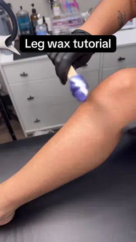 Wax combo is from spa order derm wax 💜🤍 Purple galaxy hard wax and naked shimmer hard wax 🥰  #hardwax #waxtutorial #legwax #satisfying #sanantoniowax 