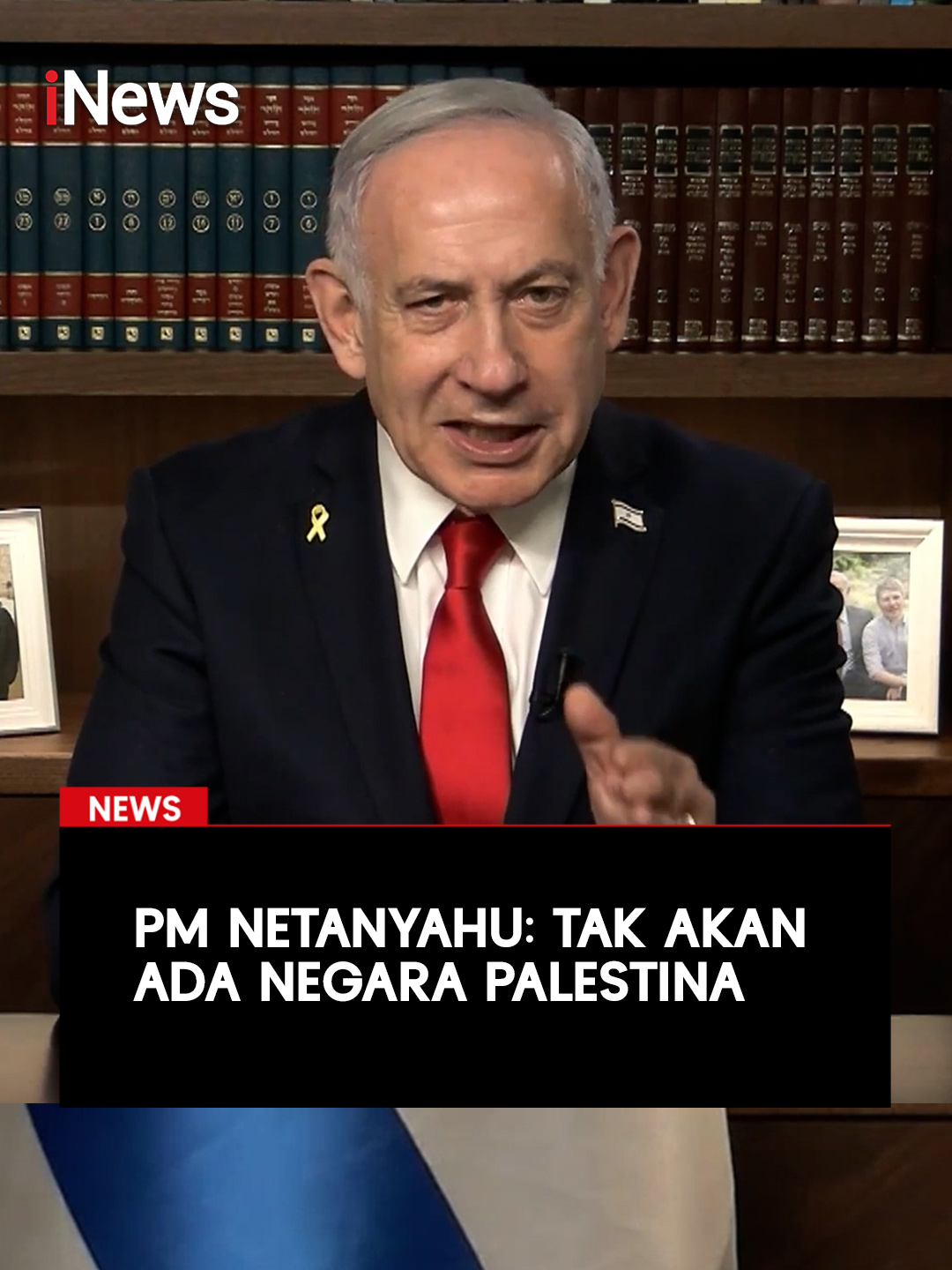 Perdana Menteri Israel, Benjamin Netanyahu, buka suara usai Inggris, Kanada, dan Australia mengumumkan secara resmi mengakui negara Palestina. Netanyahu menilai pengakuan itu tidak akan berdampak pada berdirinya Palestina sebagai negara yang merdeka. Netanyahu mengatakan pengakuan dari negara-negara Barat itu tidak akan menyurutkan Israel dalam menduduki wilayah Tepi Barat. Dia menjamin operasi di wilayah tersebut akan diperluas. Baca selengkapnya hanya di  https://www.inews.id/news #iNews #Netanyahu #Israel #Palestina #PMIsrael