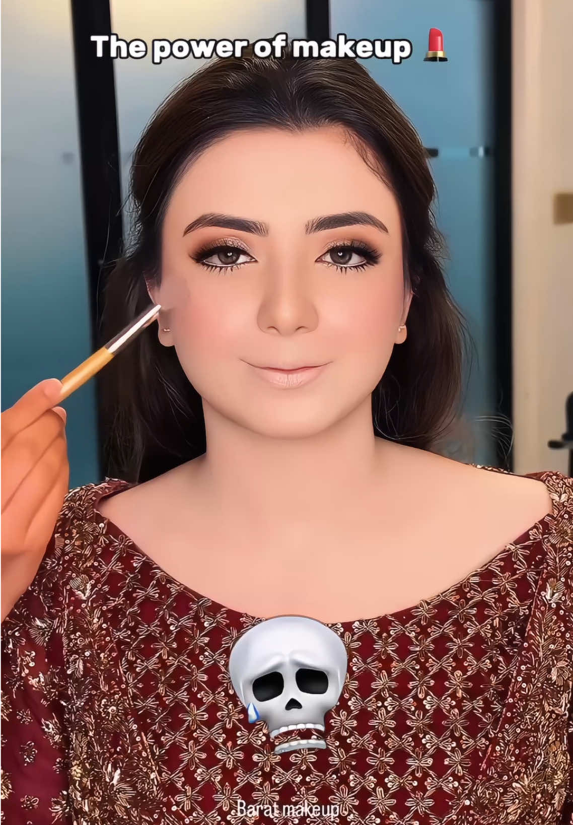The power of makeup 💄 | #makeup #makeuptutorial #fyp #foryoupage #tiktok #tiktoker #fyp 