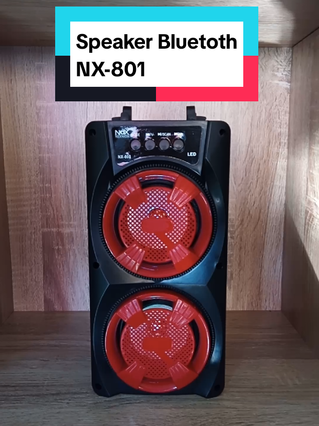 Speaker Bluetooth NX-801. #speakerbluetooth 
