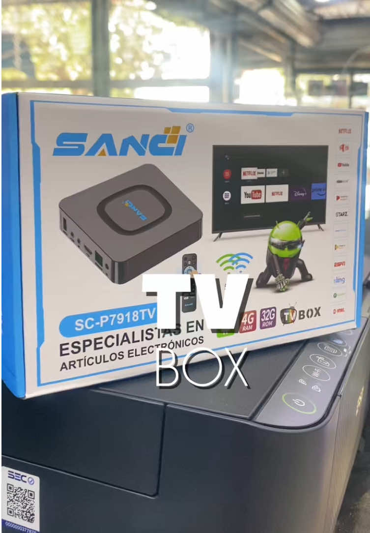 TV BOX SANCI , convierte tu TV a S-Mart 🇧🇴📦 #tvbox #android #tv #enviosnacionales #sanci @Vania Vasquez 