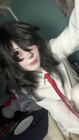 im so hungry but all we have is ham no bread or anything just ham 😔 #tomokokuroki #watamote #cosplay #tomokocosplay 