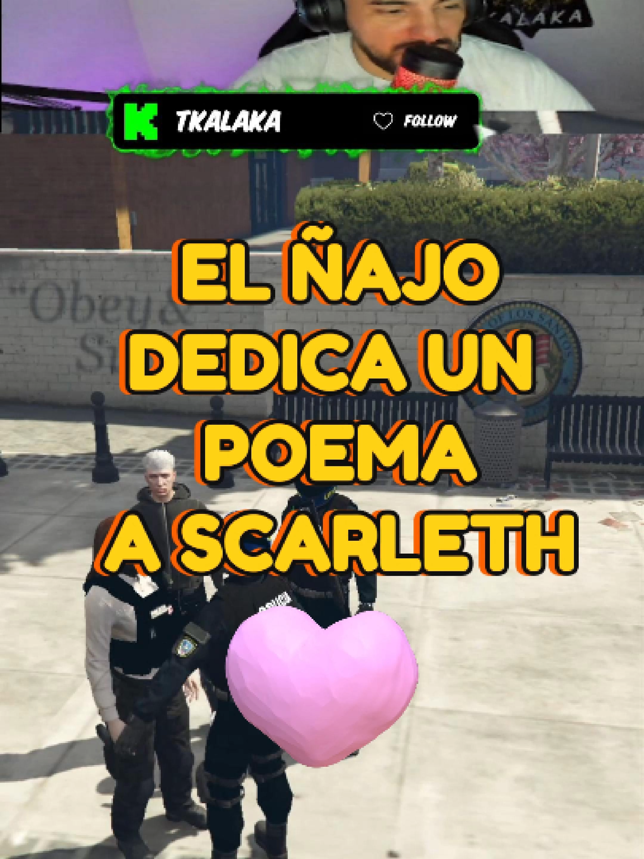 EL ÑAJO DEDICA UN POEMA A SCARLETH #kickstreamingplatform #kickstreaming #donaciones #NovedadesKick #kickperu💚 #kicks #kick #viral #informacion #streamerpequeño #juegoderol #gta5enlinea #gtaroleplayclips #gta5online #ñajo #gta5 #ñajañaja #gta6gameplay #roleplay #gta6