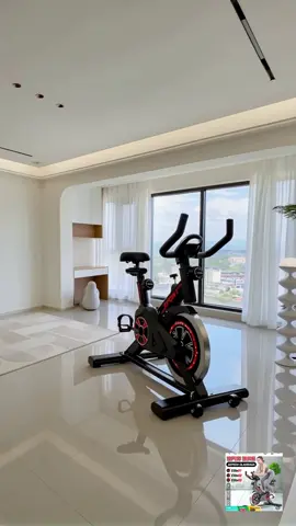 [CAPTION] spin bike sepeda olahraga praktis untuk latihan cardio di rumah kuat nyaman dan bisa atur beban buruan beli sekarang sebelum stok habis [HASHTAG] #spinbike #sepedaspin #sepedastatis #alatolahraga #olahragarumah