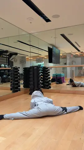 I lie down like a pancake everyday so my body won’t forget how to do the split 😤. 