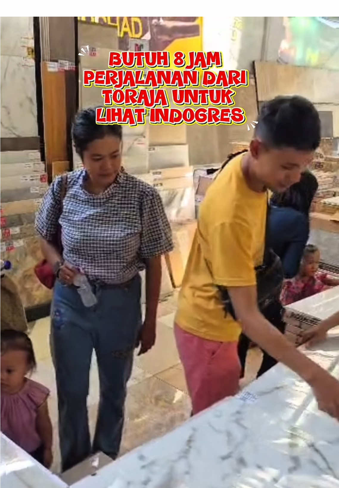 BUTUH 8 JAM DARI TORAJA UNTUK LIHAT INDOGRESS @Sukses Bangunan #suksesbangunanmks #bahanbangunanmurah #terlengkap #murahbanget 