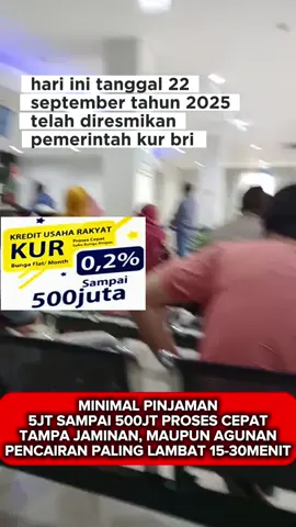 pinjaman kur BRI 100% diawasi OJK, pinjaman bisa semua untuk seluruh wilayah Indonesia walaupun keadaan kerja di TKW, cukup dengan KTP, pencairan paling lama -15menit pinjaman di acc#bank #bri #pinjamanonline #4u #fyp 