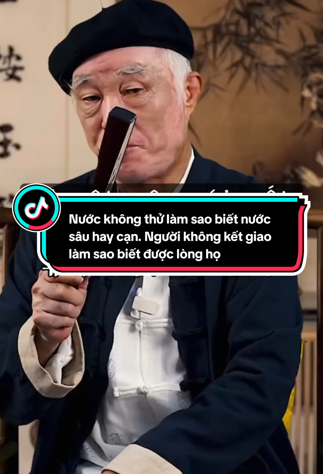 Nước không thử làm sao biết nước sâu hay cạn. Người không kết giao làm sao biết được lòng họ.#cuocsong  #dongluc #truyencamhung #phattrienbanthan #caunoihay 
