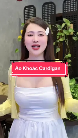 Áo Khoác Cardigan #cohuyentaphoa #xuhuong 