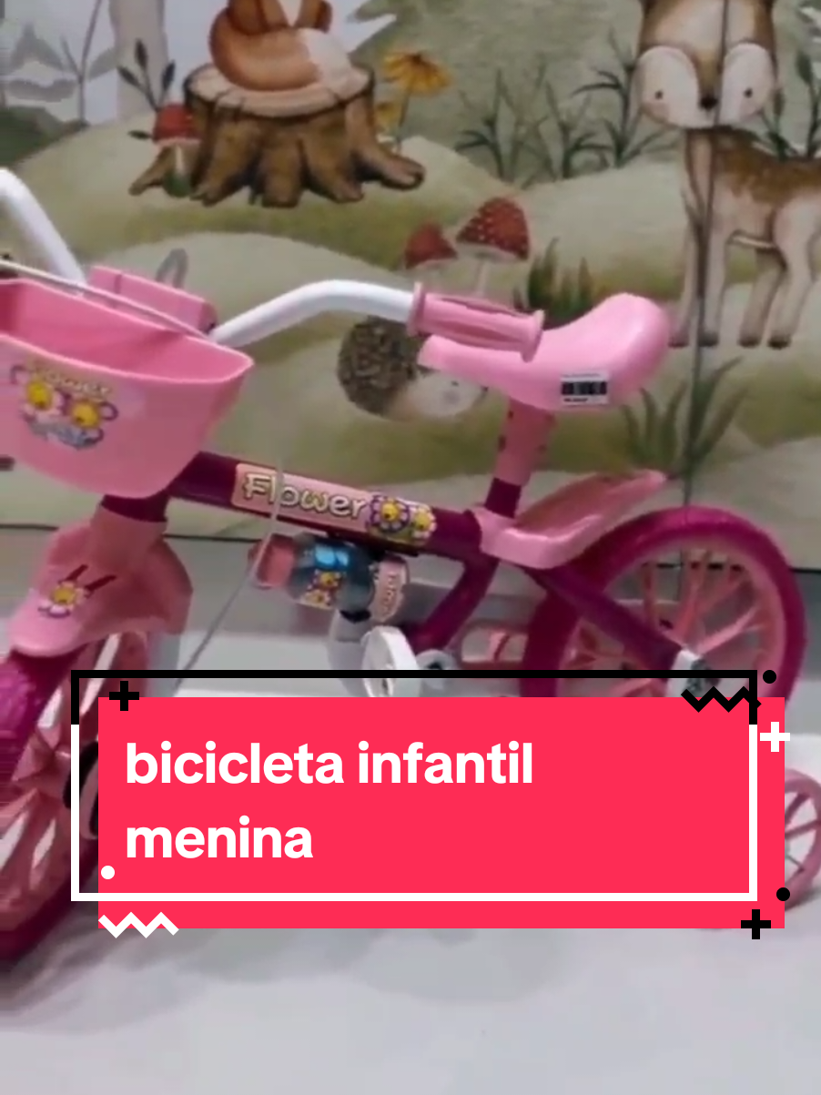 Dê uma olhada em Bicicleta Infantil Nathor Flower Aro 12 Feminina C/ Rodas Laterais De Apoio Auxilia Equilíbrio Cestinha Rosa por R$197,99. Compre na Shopee agora! Link na bio Link nas mensagens 
