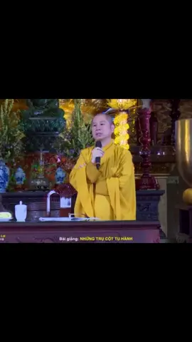 Trích bài giảng: Những trụ cột tu hành - TT.TS Thích Chân Quang #tttsthichchanquang #thaythichchanquang #spky 