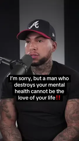 I’m sorry, but a man who destroys your mental health cannot be the love of your life‼️ #fyp #womanpower #relationshiptalk #relationshipadvice #chrisgqperrytv  