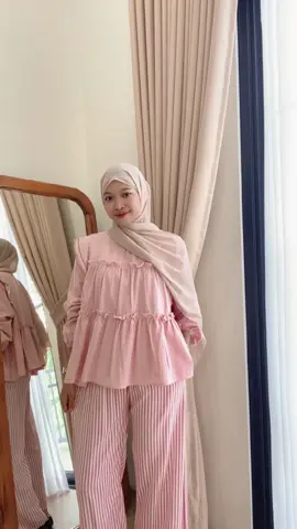 pinky pinky fit today🩰💌#promoseruweekend #bismillahfyp #blousemurah #celanasalurpanjang #fypage 