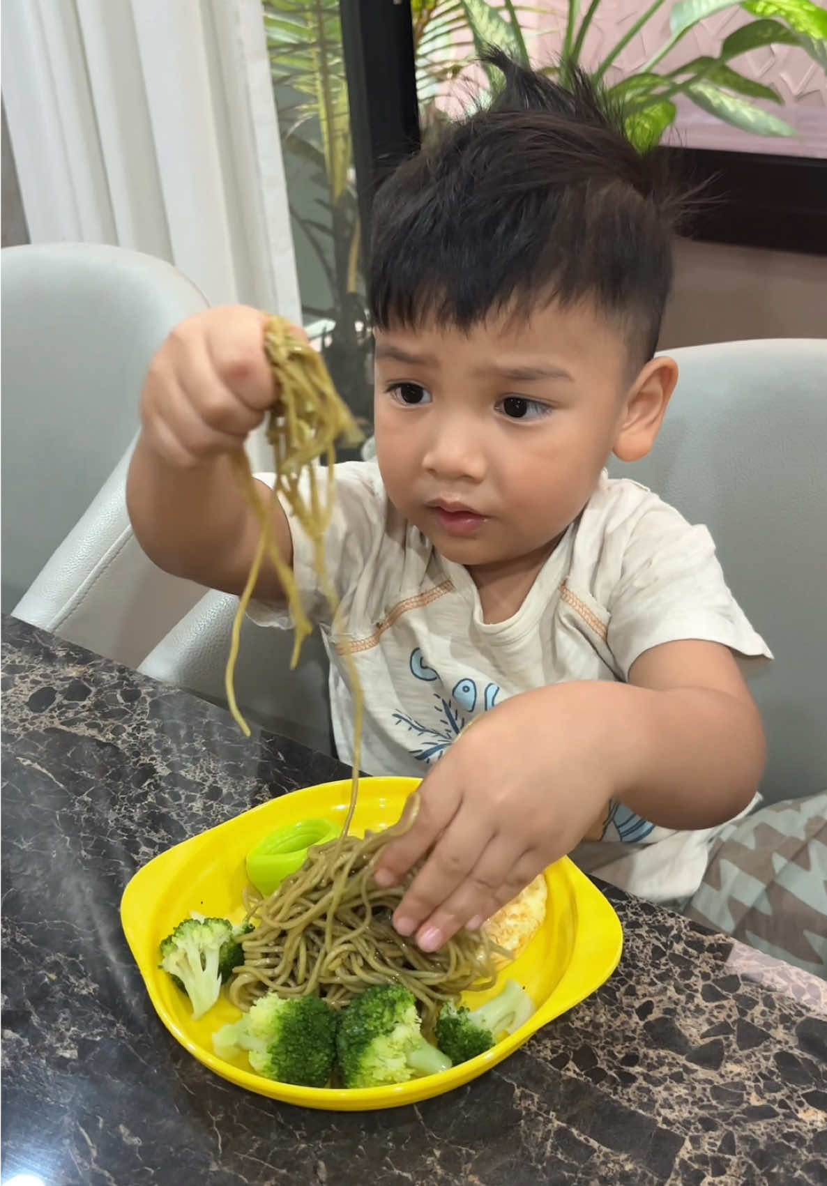 Nyoba masakan baru buat sarapan Naka 🥰