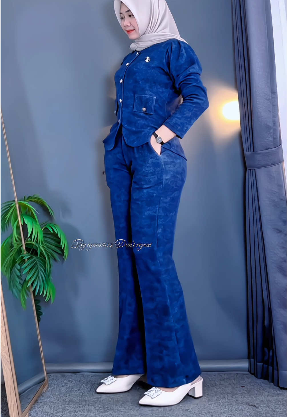 Setelan cantik bahan lembut nyaman di pakai😻✨🫶🏻 #setelanwanita #bahanlembut #nyamandipakai #rekomendasioutfit #fyp 