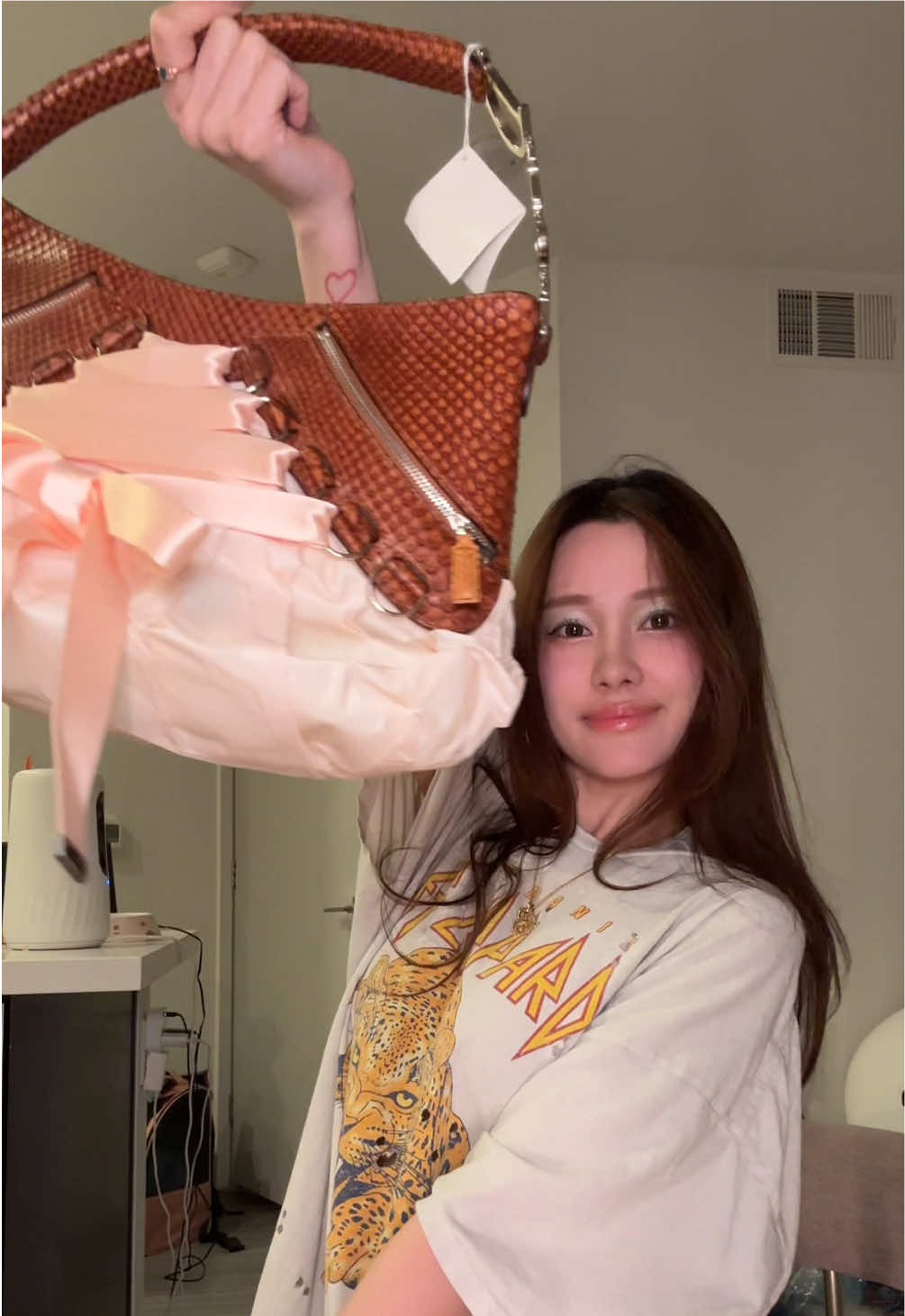unboxing my dream bag — a rare vintage dior python ballet corset bag. it’s from the galliano era in 2004 so it’s 21 years old. i own a piece of fashion history now 😭  #vintagedior #gallianodior #y2kfashion #archivalfashion #diorcorsetbag 