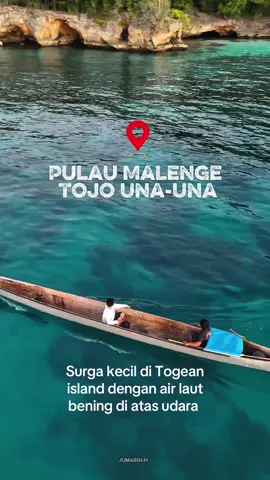 Keindahan pulau yang tersembunyi, melihat sudut pandang dari atas menggunakan drone dji🌴✨ 📍Resort malenge Togean Island  #togeanisland #pemandangan #islandlife #fyp #foryoupage 