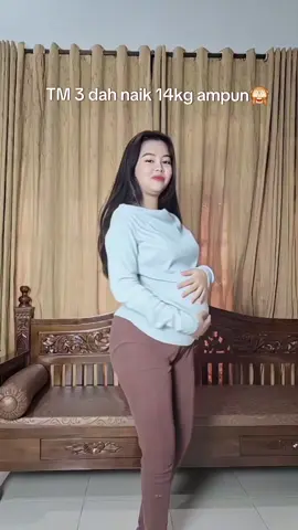 Bumil bumil dah naik berapa kg 🥰