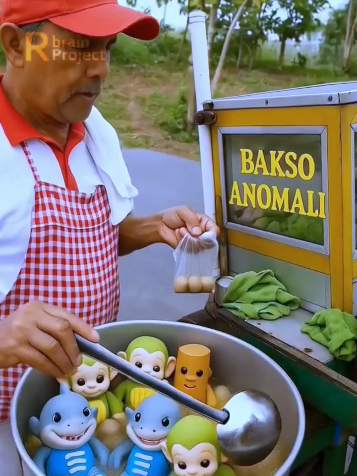MAKAN BAKSO ANOMALI punya ADEK🤣 - Rbrain Project OFFICIAL