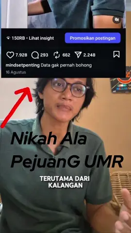 nikah sederhana daripada hutang buat resepsi