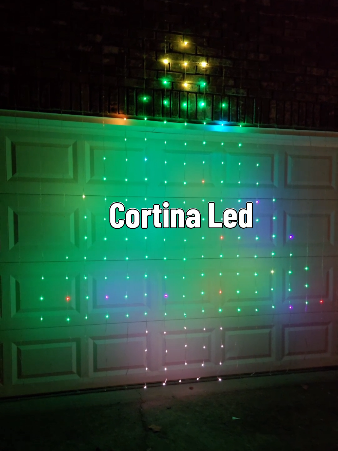 #cortinasled #lucesled #navidaddecoracion #ledlights 