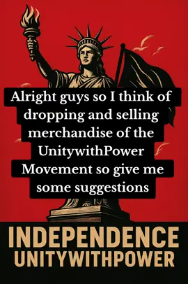 #helpme #merchandise #UnitywithPower #politicaltiktok #politicaltiktoker 
