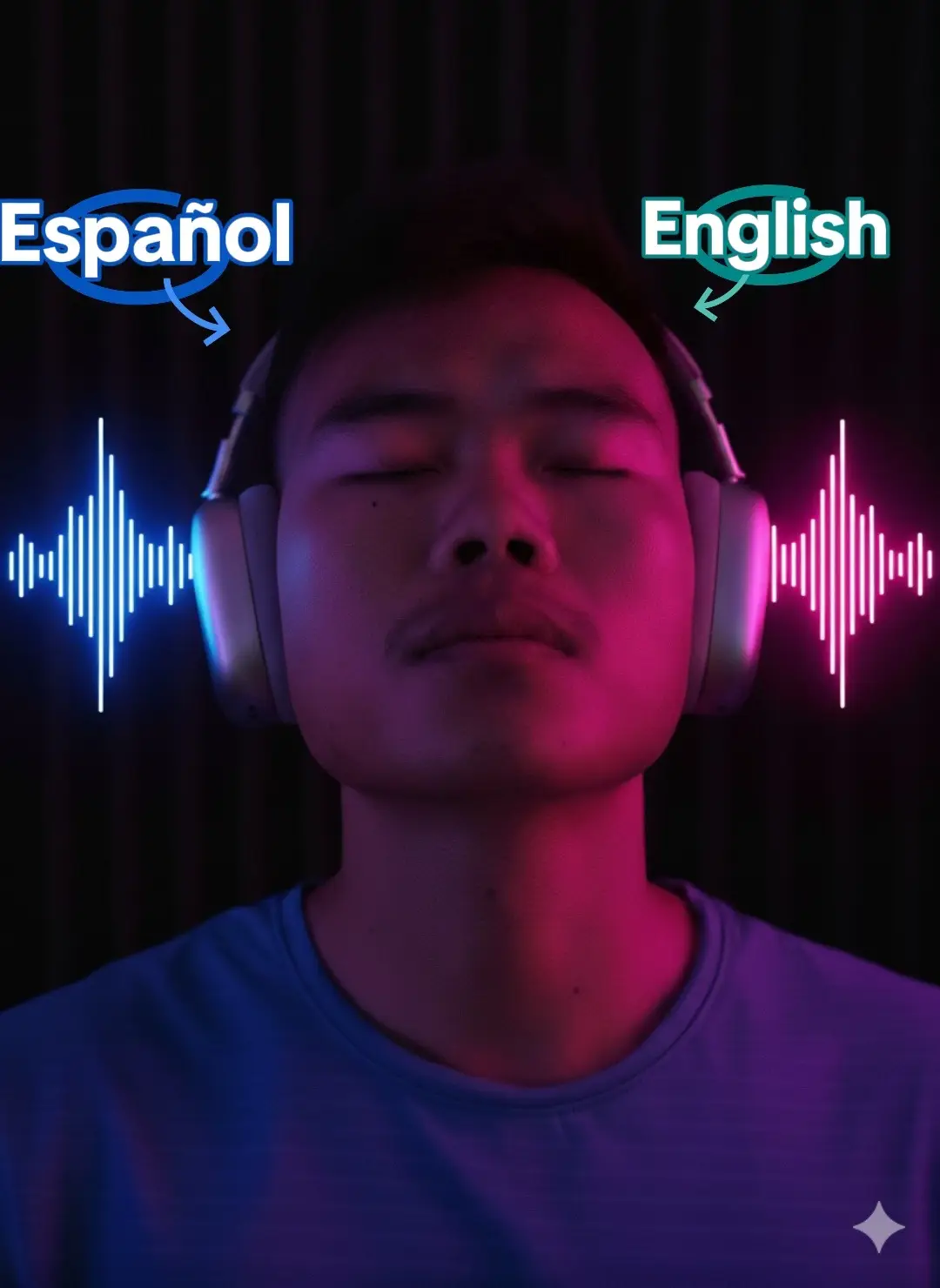 Feel this music 🎶 in a different language at the same time #8d #gudray #8dmusic #trendingcontent 
