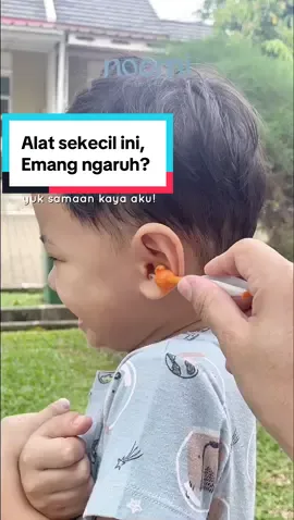 Ga pake takut lagi sekarang kalau mau bersihin hidung dan kuping si kecil, bisa pake Clip & Twist Noomi aja 😍 #pembersihtelinga #kesehatantelinganak #clipandtwist #noomimakesiteasy