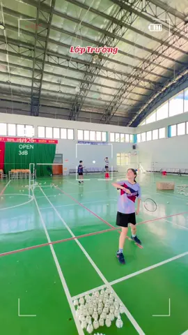 Lớp Cầu Thầy nhựt #xuhuong #caulong #badminton 