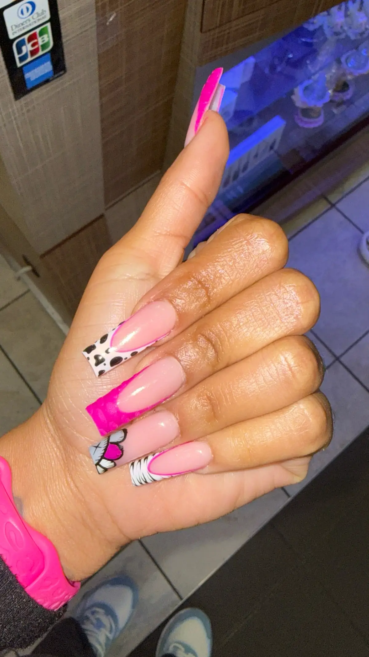 Back to my spam account 🙂‍↔️#nailart #connecticut 