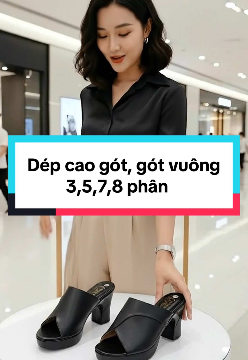 “Dép nữ cao gót ĐẸP mẫu quai bản và gót vuông 3 phân, 5 phân, 7 phân và 8 phân chắc chắn, Thời Trang hè KH-10 Dép Nhung Giày Shoes” ✅ #giaydepnuhottrend #giaydepnu #giaydephottrend #depcaogot #depcaogotnu 