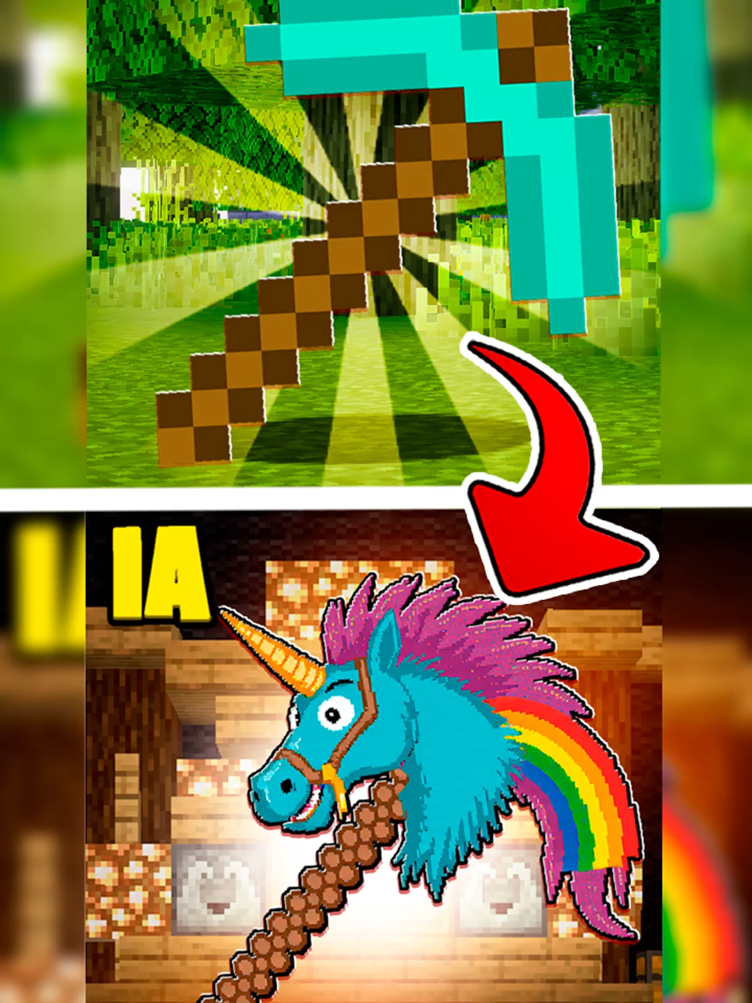 TRANSFORME las TEXTURAS de MINECRAFT con IA 