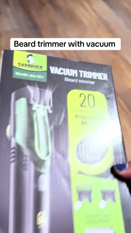 #vacuumbeardtrimmer 