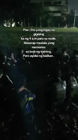 Pito Palang ni owan gigising kana huhu the best moment at nakakamiss pero ....#future #futurercrim #training #interns #internship 