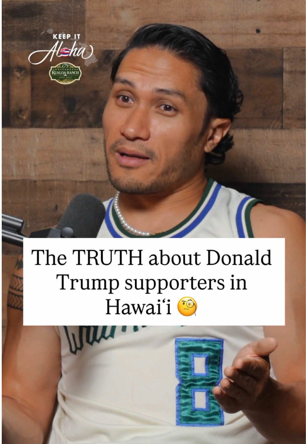 Here’s a very interesting perspective from Kaniela: Trump doesn’t fully fit the right-wing label, and he explains why he doesn’t write off Trump voters in Hawaiʻi 👀  We appreciate all the great perspectives shared by @kaniela.ing in this episode. He drops a lot good nuggets so make sure you go check out the full discussion!  Check out the full episode now on ALL streaming platforms 🎧 #KeepItAlohaPodcast #kanielaing #donaldtrump