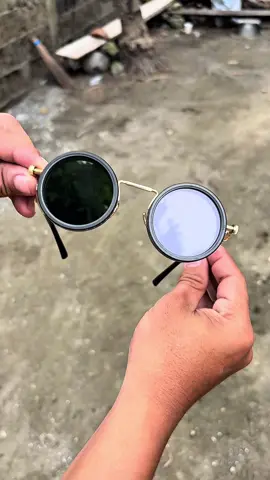 Adjustable Dimming #Sunglasses, Punk Style Retro Sunglasses, For Men and Women, Round Shape, Made of Metal, #Steampunk Glasses, Gothic #Glasses, #Eyewear 
