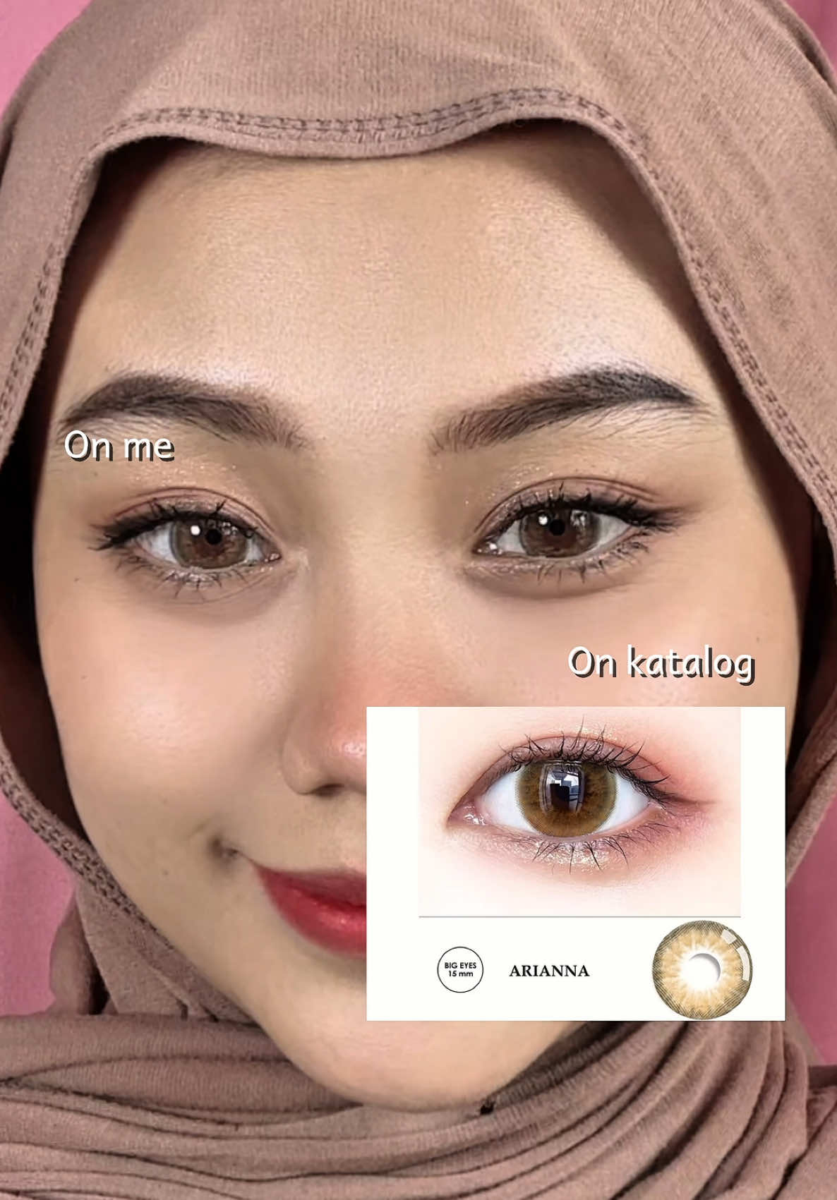 Rekomen banget buat kalian yang cari softlens buat daily dan buat make up natural ini solusinya softlens suoerstar variant ariana😍✨ #fyppppppppppppppppppppppp #fypシ゚ 