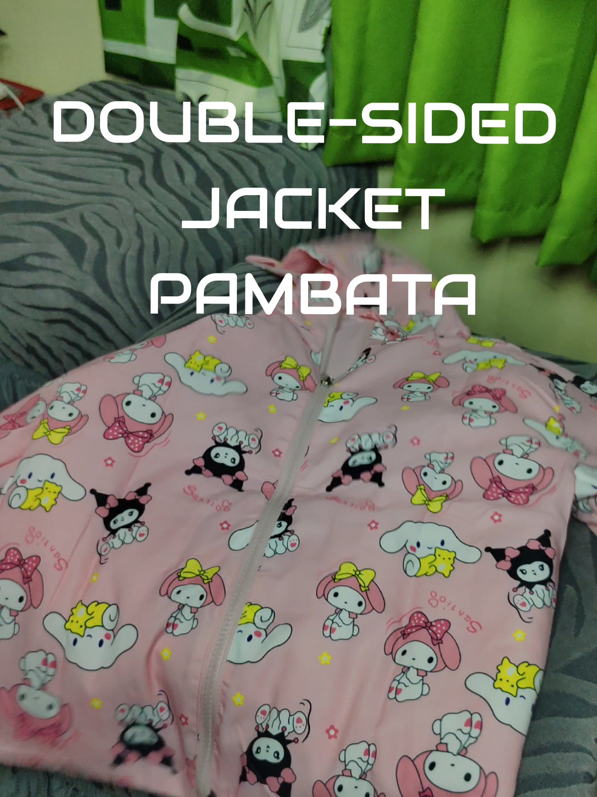 ang Ganda..mas Nakamura p ko kesa bumili SA Mall .same quality lng dn nmn #doublesided #jacket #jacketforkids #doublesidedjacket 